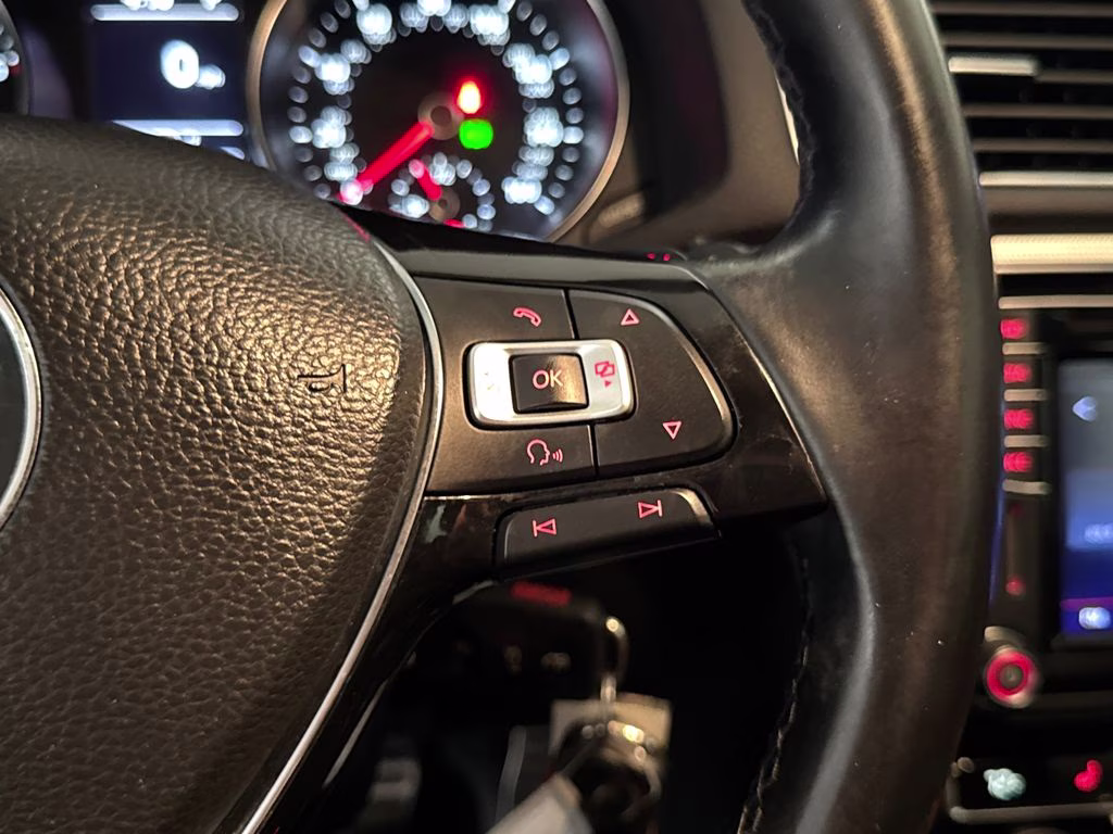 2017 Black Volkswagen Passat 1.8T R-Line FWD Sedan