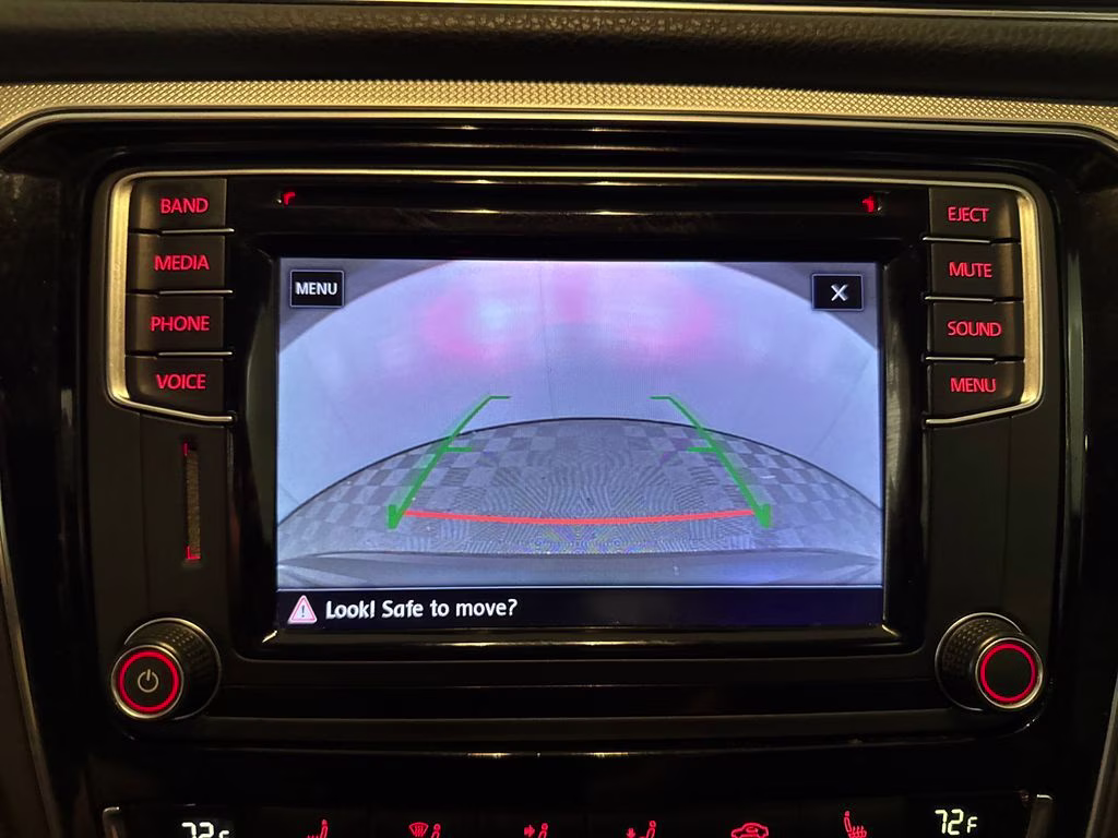 2017 Black Volkswagen Passat 1.8T R-Line FWD Sedan