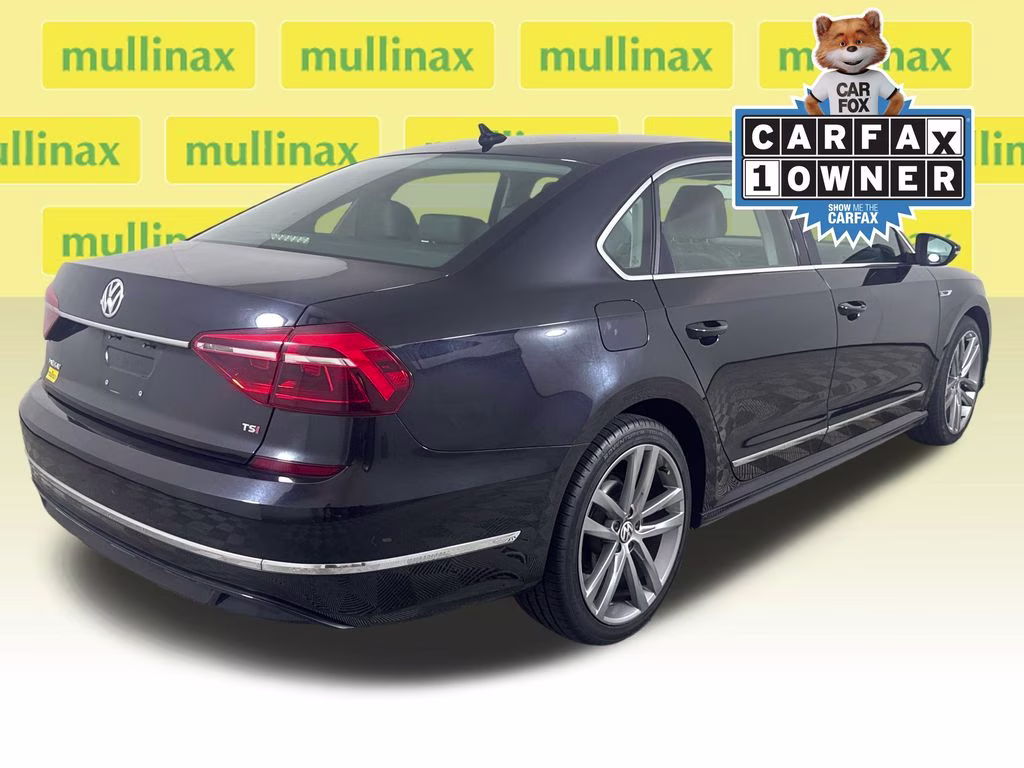 2017 Black Volkswagen Passat 1.8T R-Line FWD Sedan