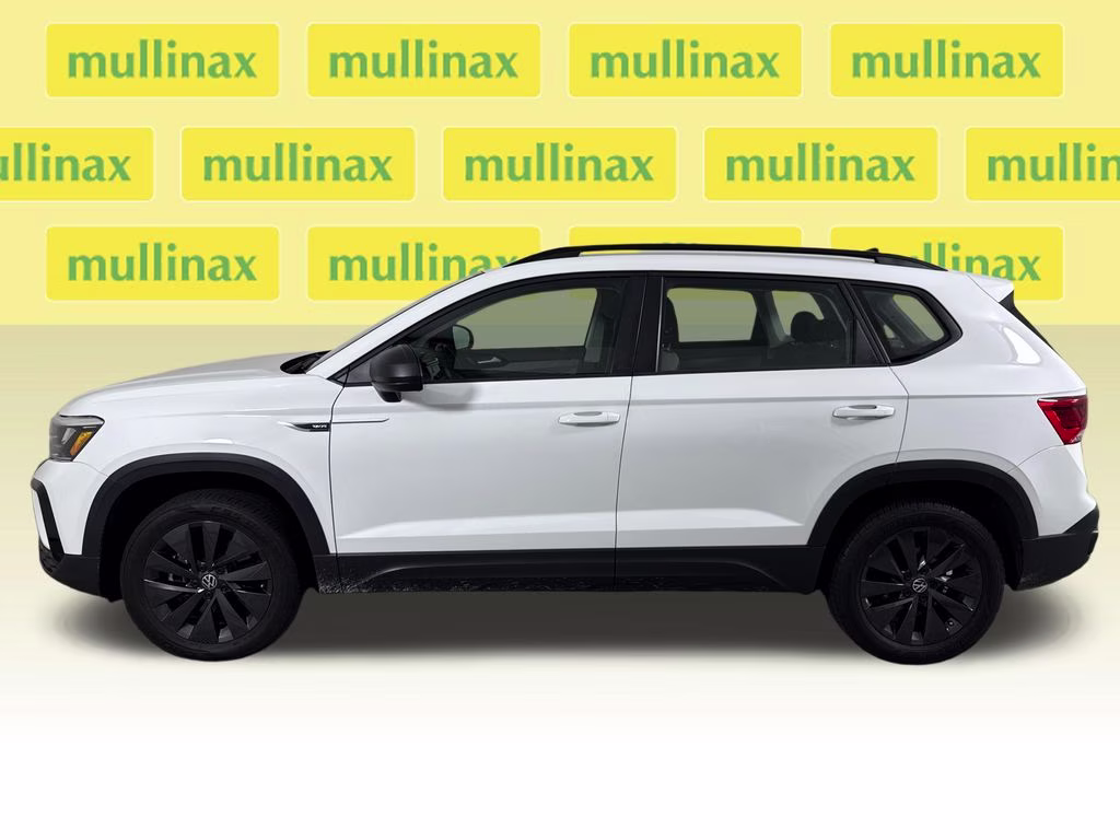 2024 Pure White Volkswagen Taos 1.5T S FWD SUV