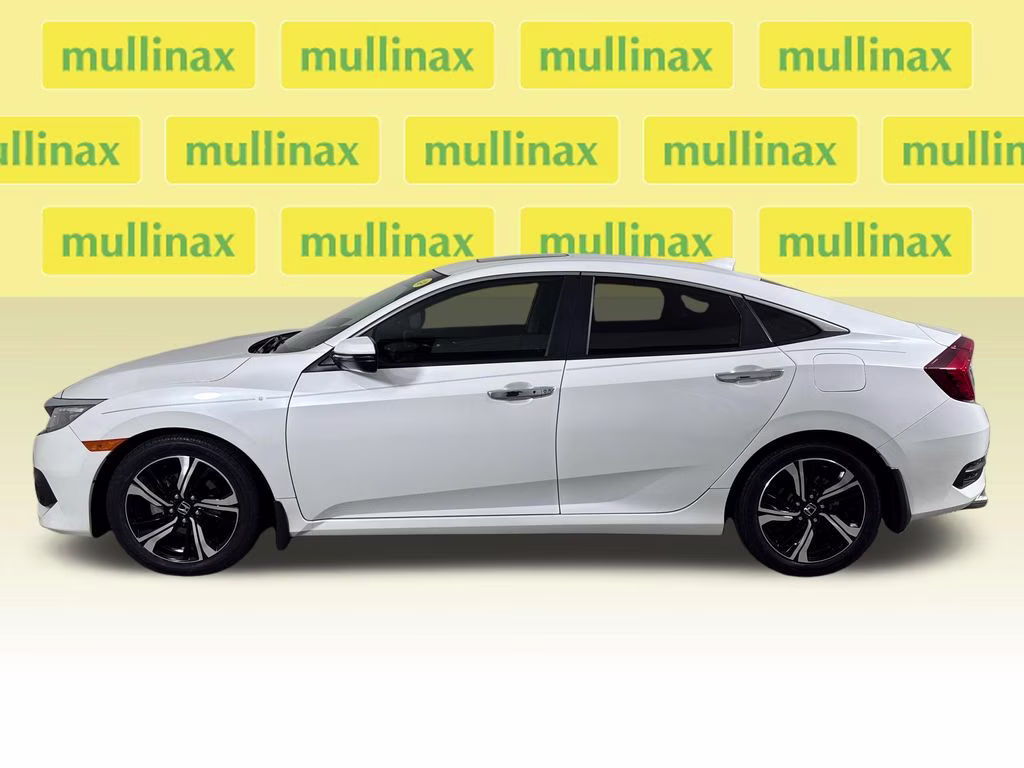 2018 White Orchid Pearl Honda Civic Touring FWD Sedan