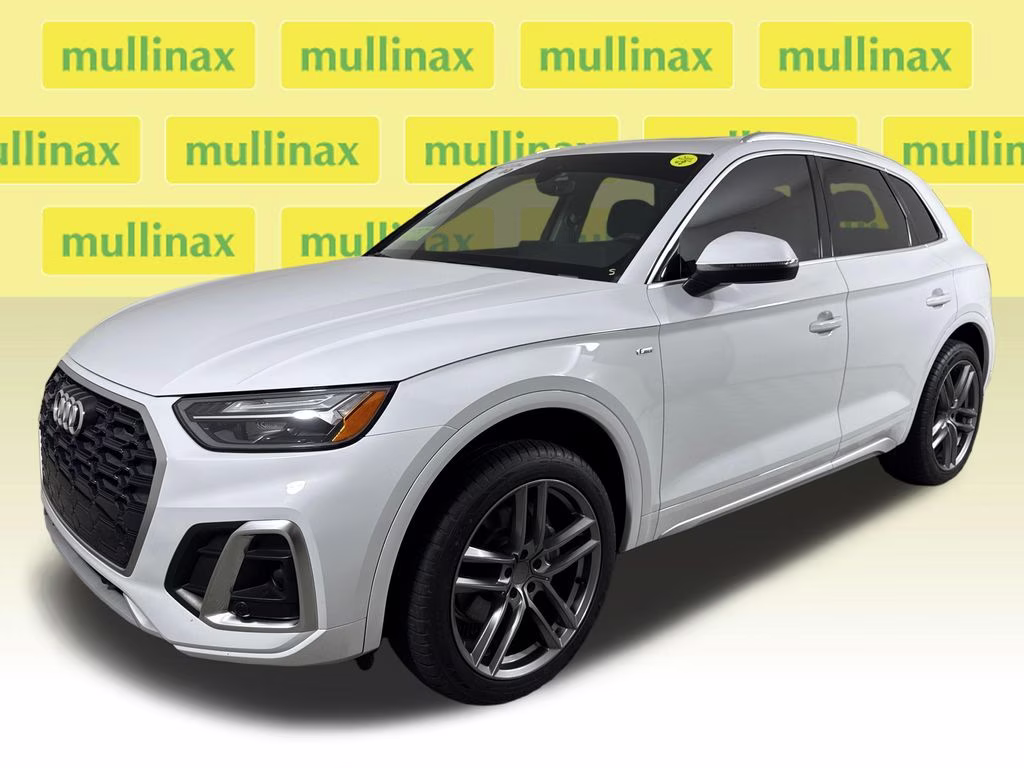 2022 White Audi Q5 45 S line Premium AWD SUV