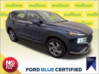 2021 Stormy Blue Hyundai Santa Fe SE FWD SUV