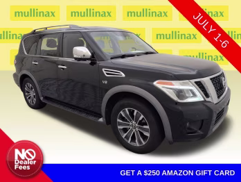 2019 Super Black Nissan Armada SL RWD SUV