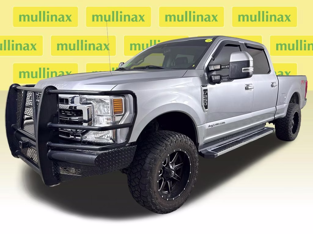 2021 Silver Metallic Ford Super Duty F-250 SRW Lariat 4X4 Truck