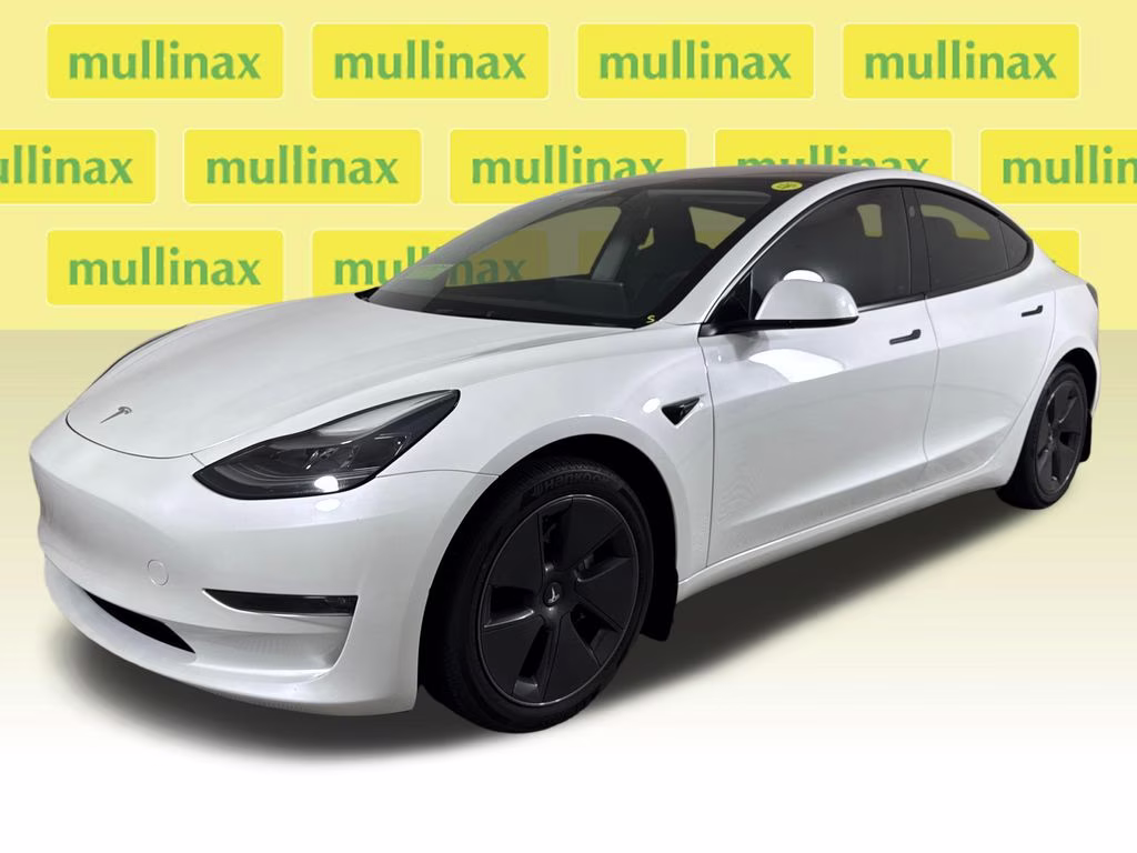 2023 Pearl White Multi-Coat Tesla Model 3 Long Range AWD Sedan