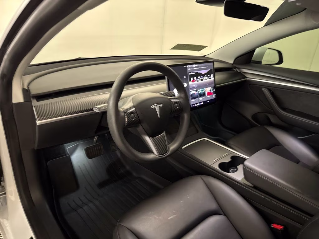 2023 Pearl White Multi-Coat Tesla Model 3 Long Range AWD Sedan