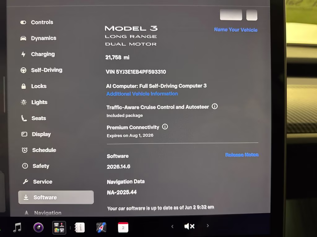 2023 Pearl White Multi-Coat Tesla Model 3 Long Range AWD Sedan