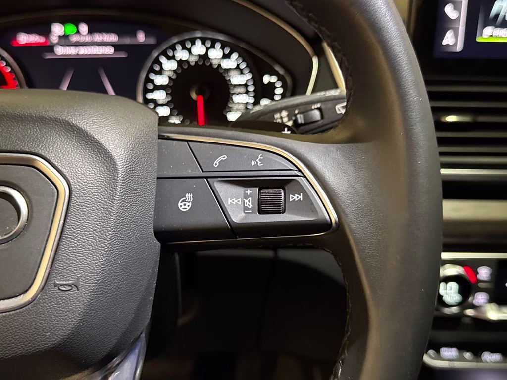 2022 White Audi Q5 45 S line Premium AWD SUV