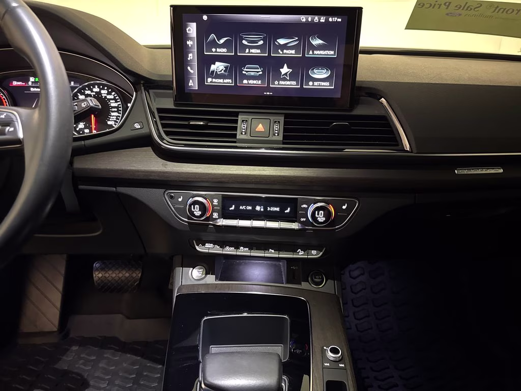 2022 White Audi Q5 45 S line Premium AWD SUV