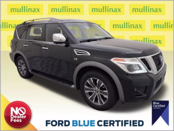 2019 Super Black Nissan Armada SL RWD SUV