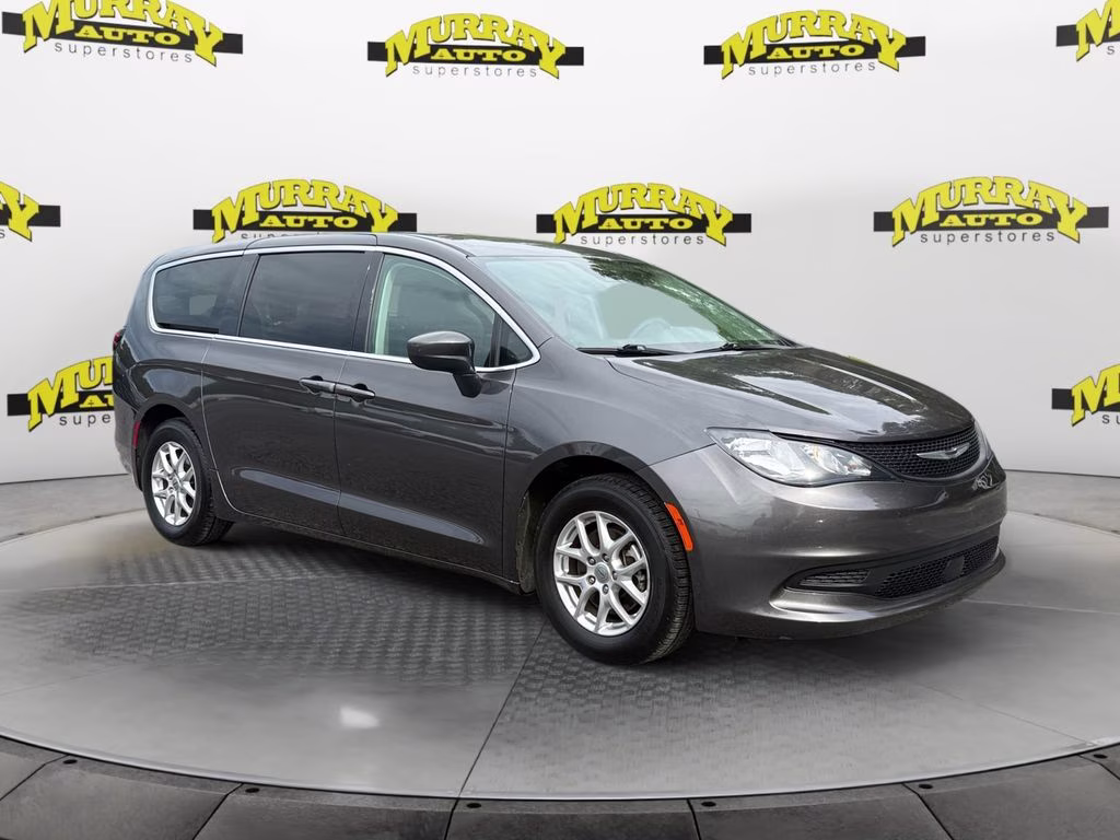 2023 Granite Crystal Metallic Clearcoat Chrysler Voyager LX FWD Van