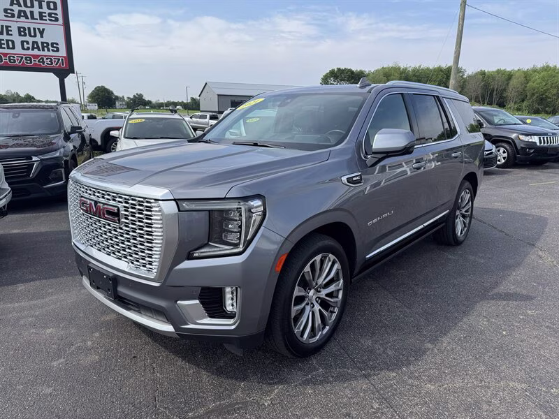2021 Satin Steel Metallic GMC Yukon Denali 4X4 SUV
