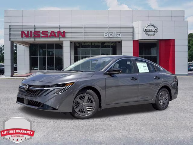 2026 Gun Metallic Nissan Sentra S FWD Sedan