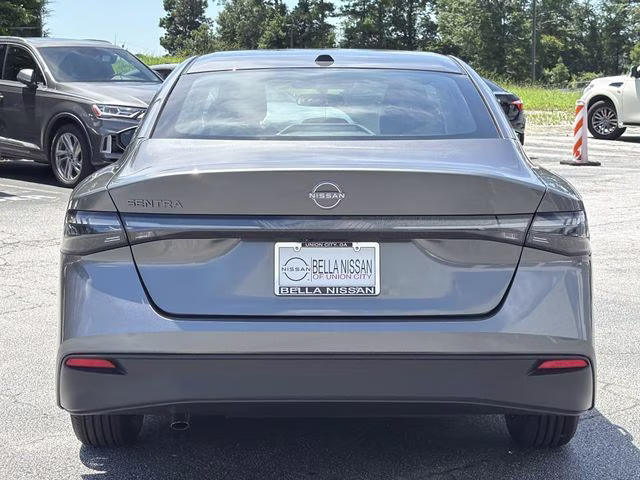 2026 Gun Metallic Nissan Sentra S FWD Sedan