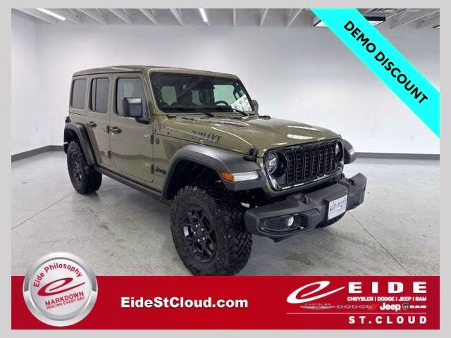 2026 41 Jeep Wrangler Willys 4X4 SUV