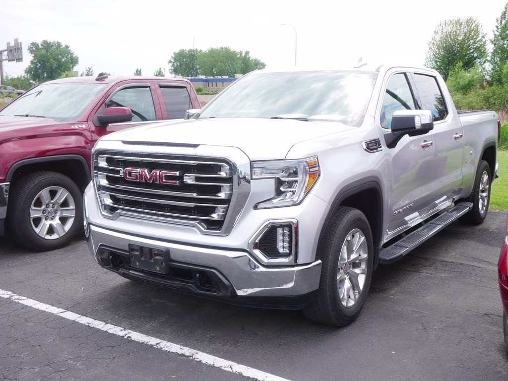 2021 Quicksilver Metallic GMC Sierra 1500 SLT 4X4 Truck