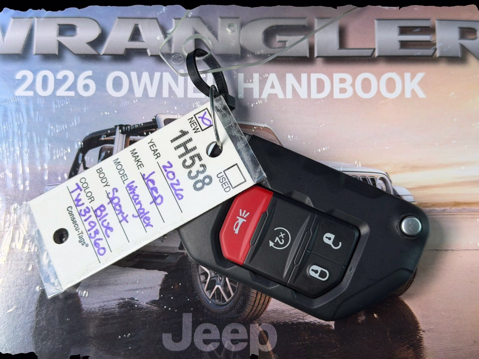 2026 Hydro Blue Pearl Coat Jeep Wrangler Willys 4X4 SUV