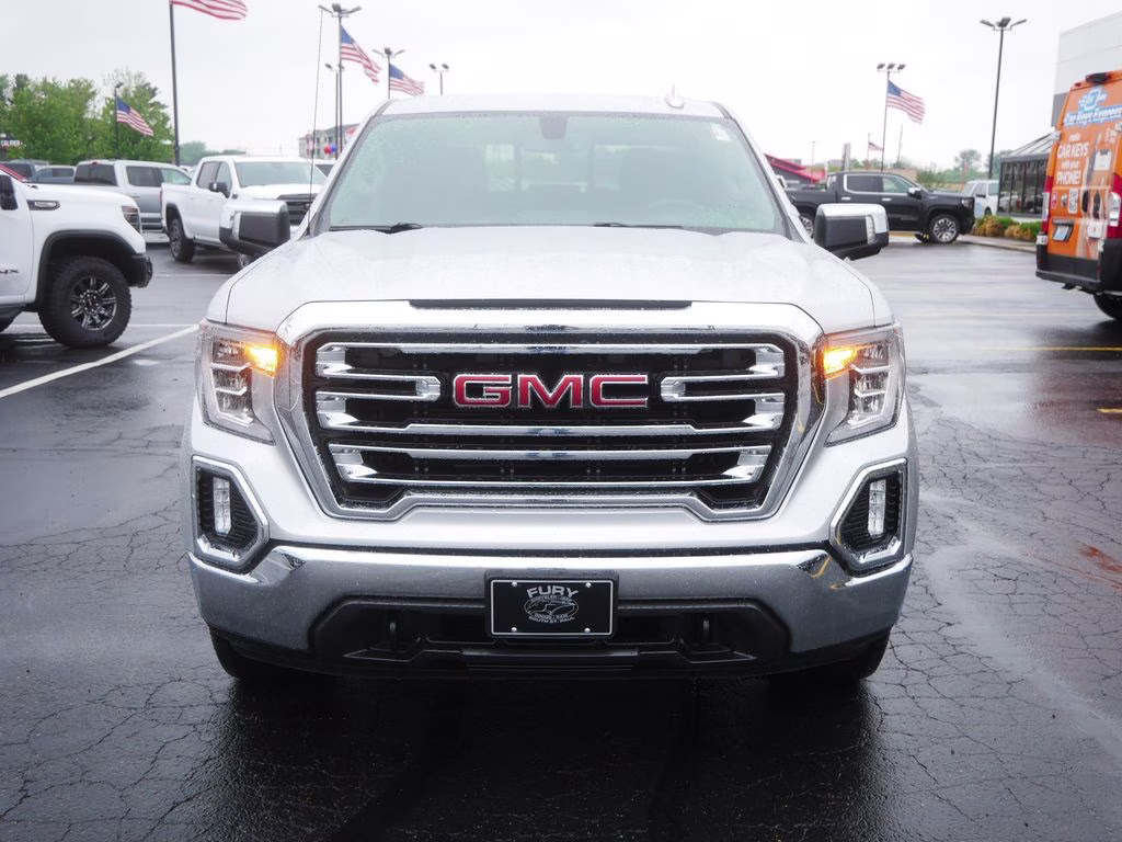 2021 Quicksilver Metallic GMC Sierra 1500 SLT 4X4 Truck