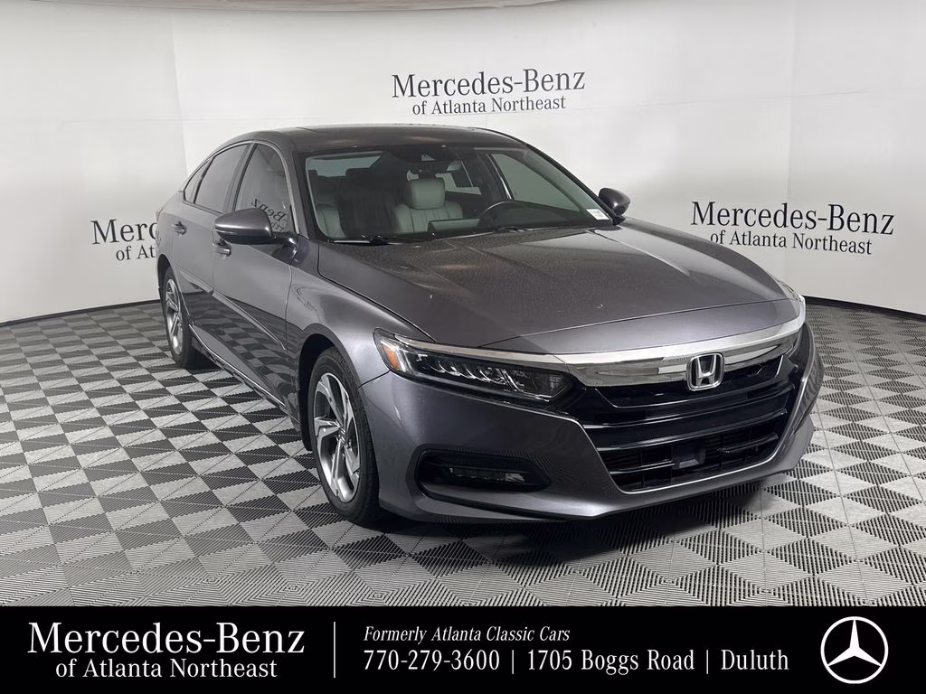 2019 Modern Steel Metallic Honda Accord EX-L FWD Sedan
