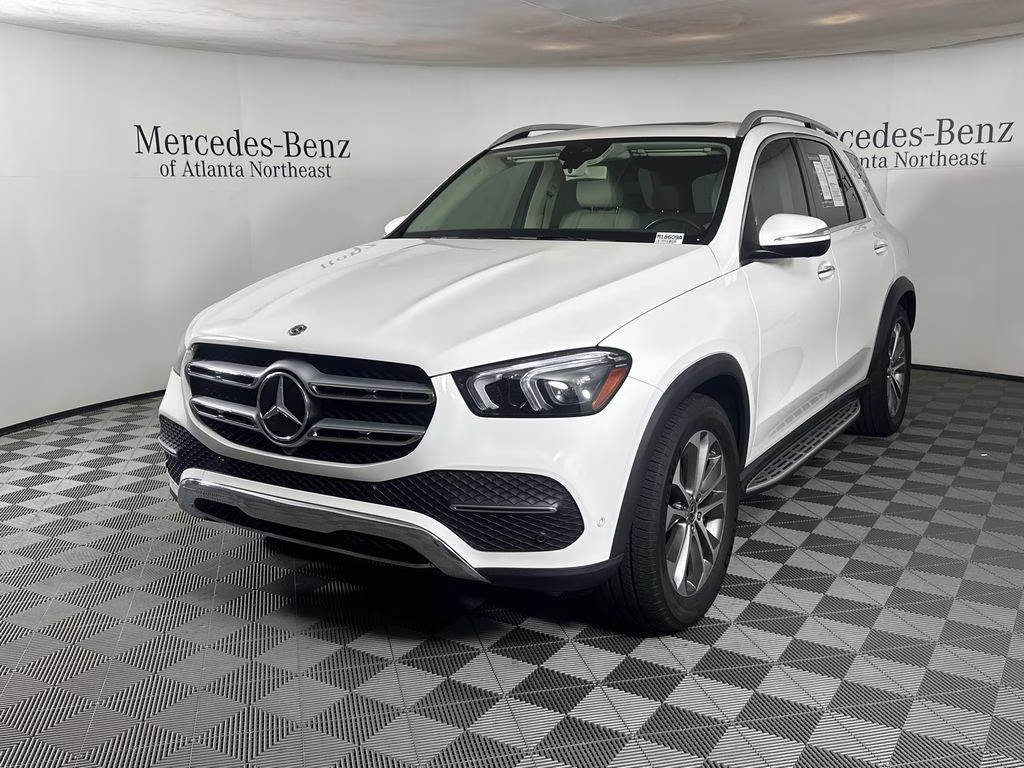 2020 White Mercedes-Benz GLE GLE 450 AWD SUV