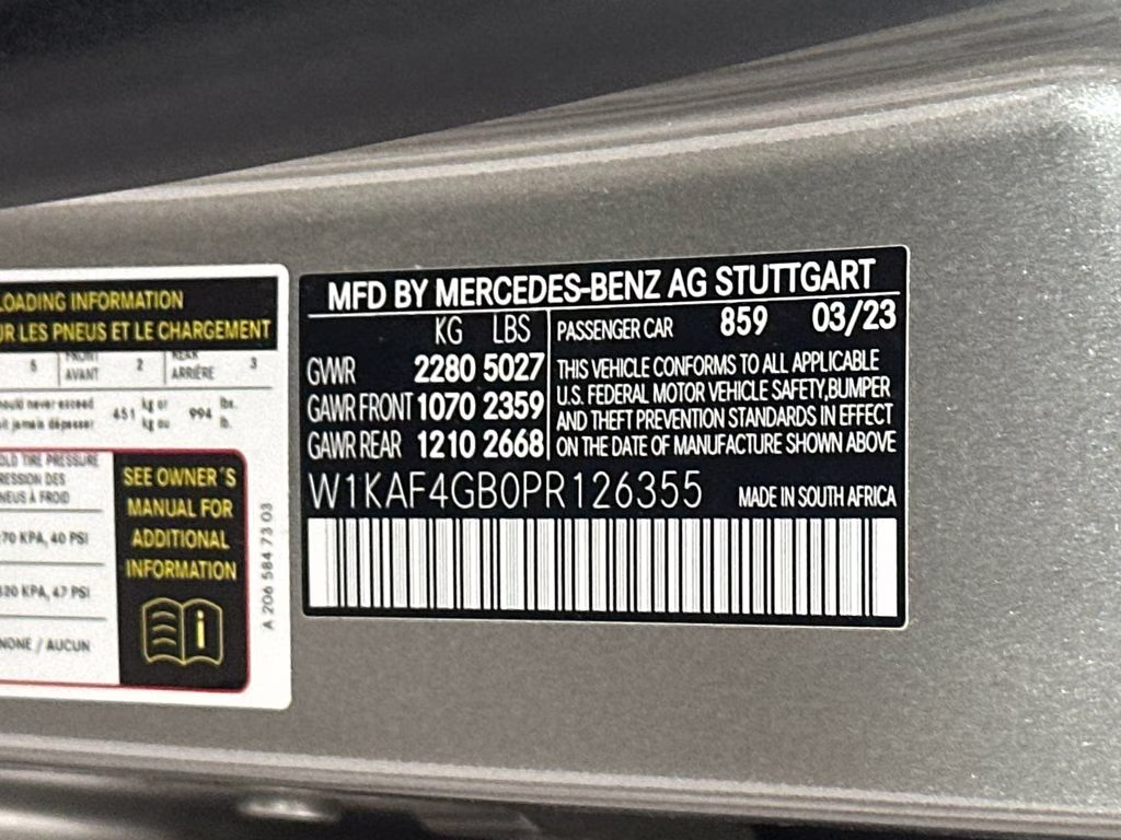 2023 Mojave Silver Metallic Mercedes-Benz C-Class C 300 RWD Sedan