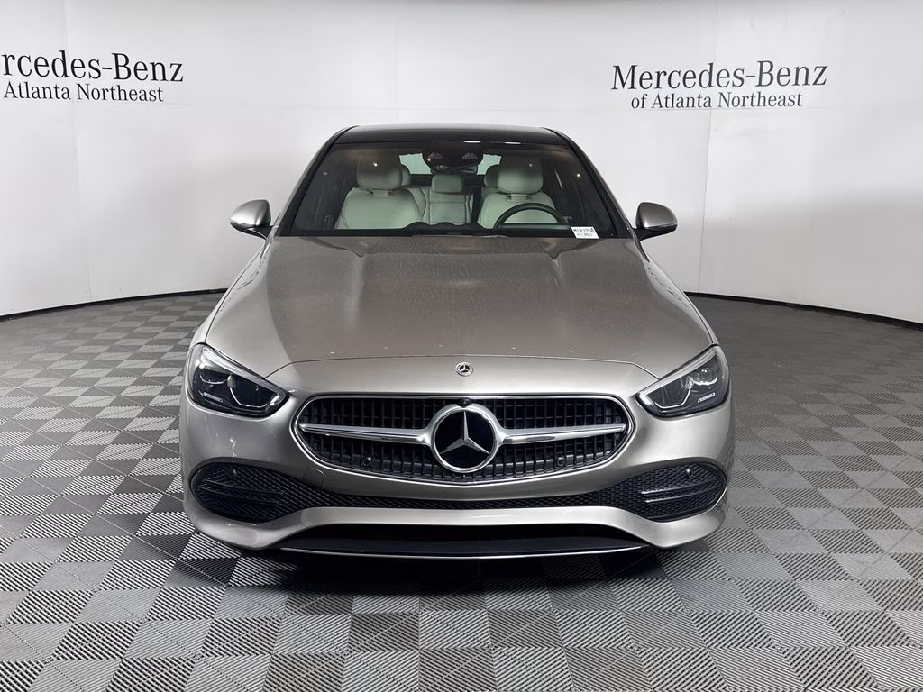 2023 Mojave Silver Metallic Mercedes-Benz C-Class C 300 RWD Sedan
