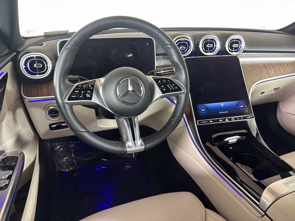 2023 Mojave Silver Metallic Mercedes-Benz C-Class C 300 RWD Sedan