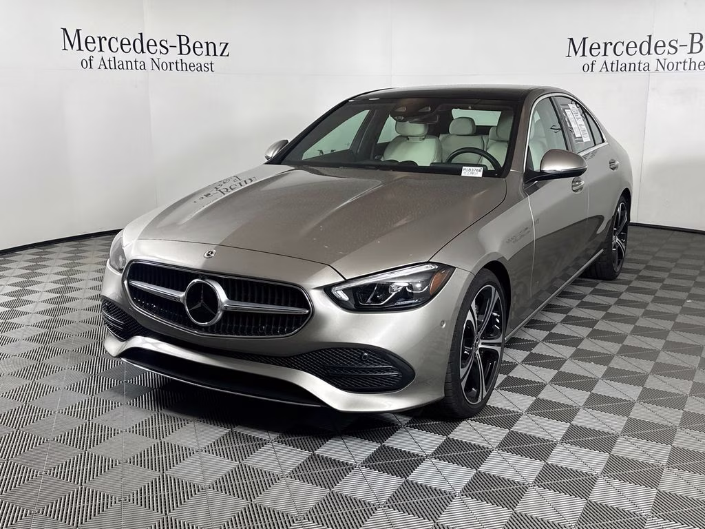 2023 Mojave Silver Metallic Mercedes-Benz C-Class C 300 RWD Sedan