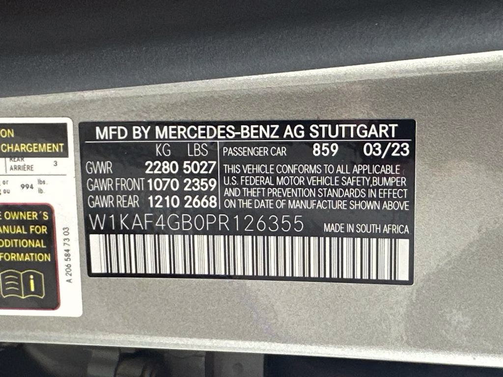 2023 Mojave Silver Metallic Mercedes-Benz C-Class C 300 RWD Sedan