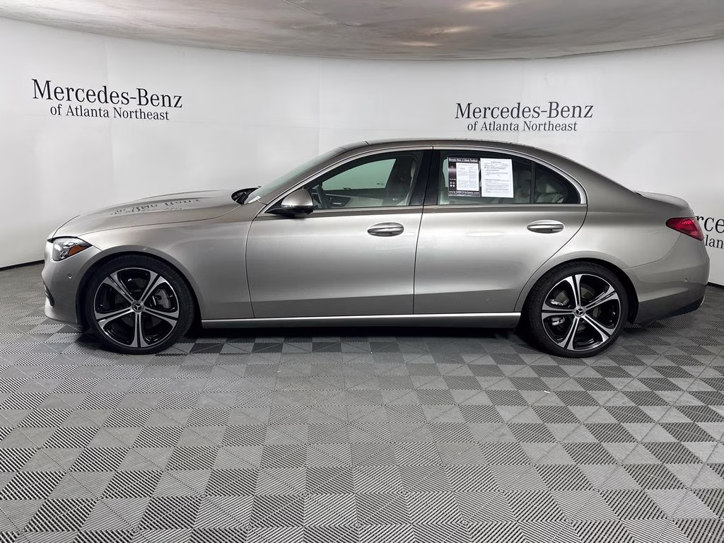 2023 Mojave Silver Metallic Mercedes-Benz C-Class C 300 RWD Sedan