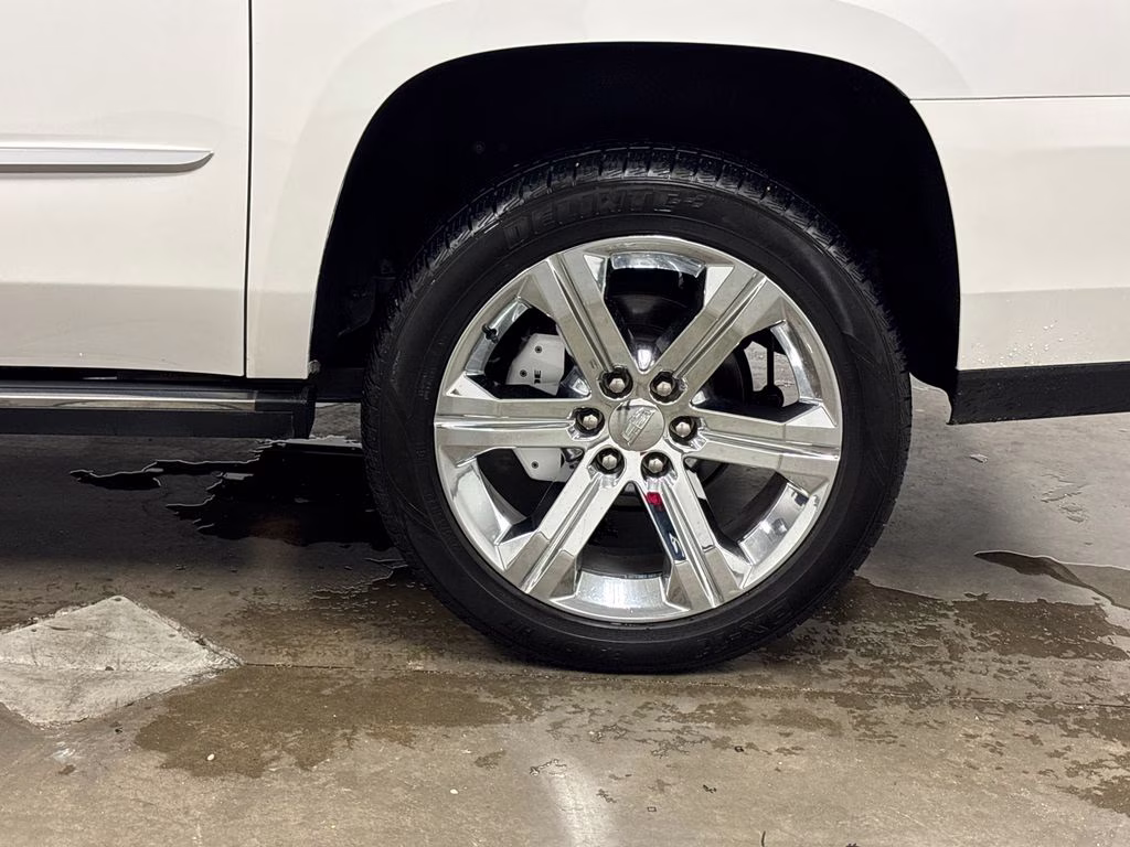 2018 Crystal White Tricoat Cadillac Escalade ESV Premium 4X4 SUV