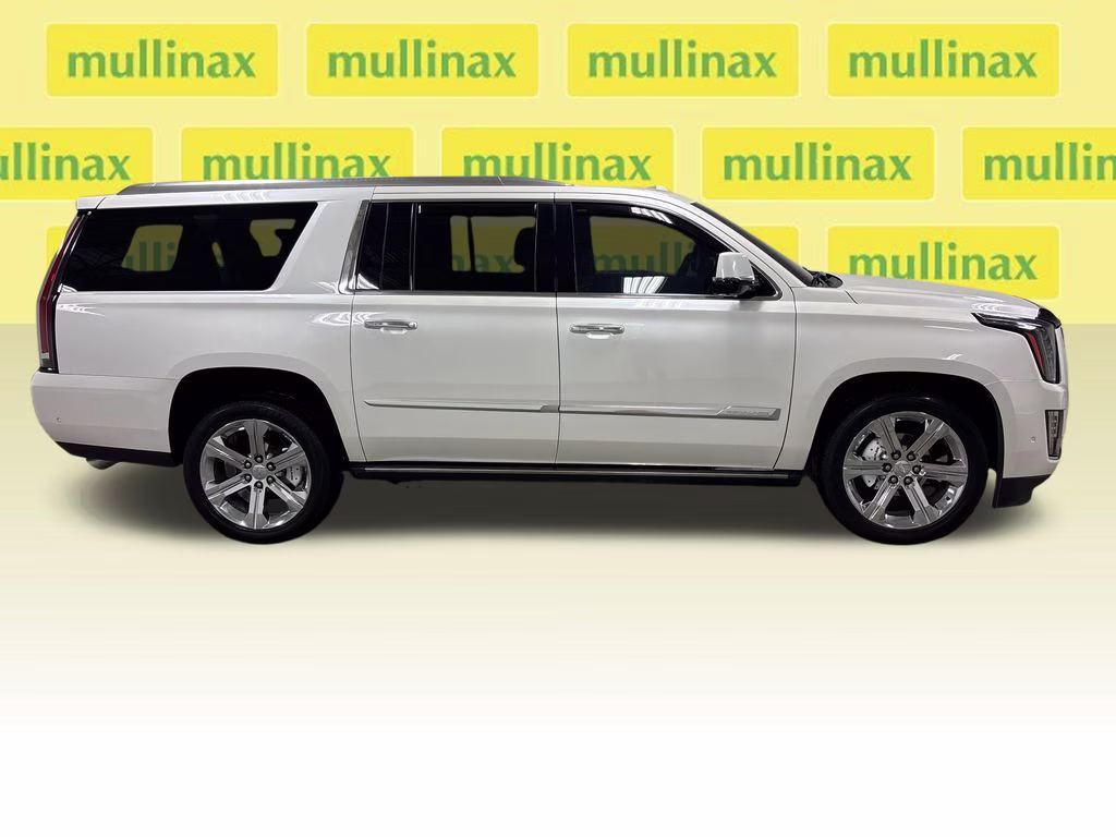 2018 Crystal White Tricoat Cadillac Escalade ESV Premium 4X4 SUV