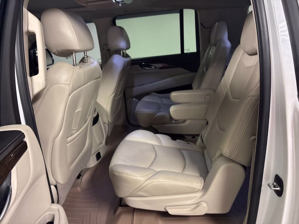 2018 Crystal White Tricoat Cadillac Escalade ESV Premium 4X4 SUV