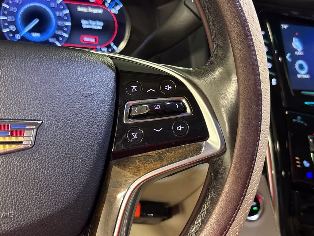2018 Crystal White Tricoat Cadillac Escalade ESV Premium 4X4 SUV