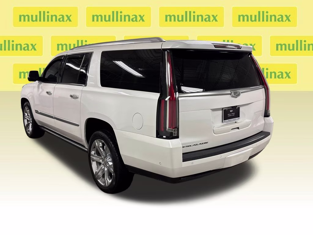 2018 Crystal White Tricoat Cadillac Escalade ESV Premium 4X4 SUV