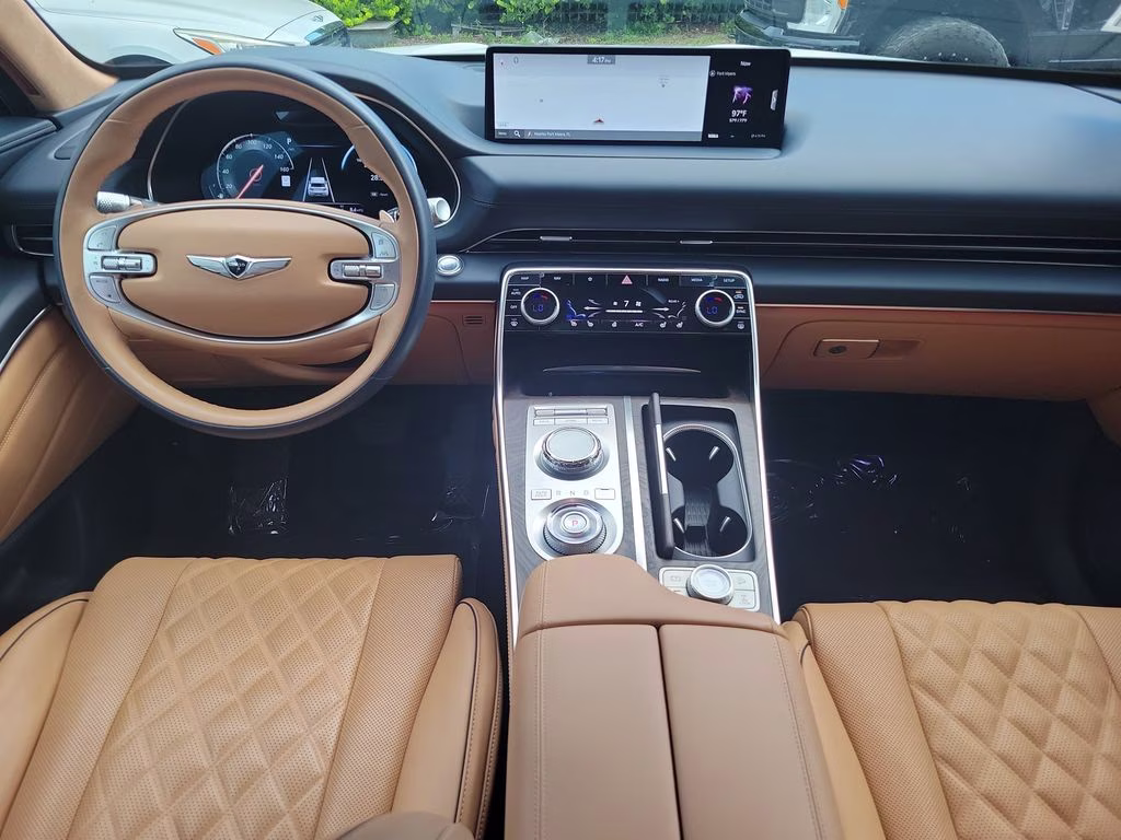 2024 Matterhorn White Genesis GV80 3.5T Prestige Matte AWD SUV