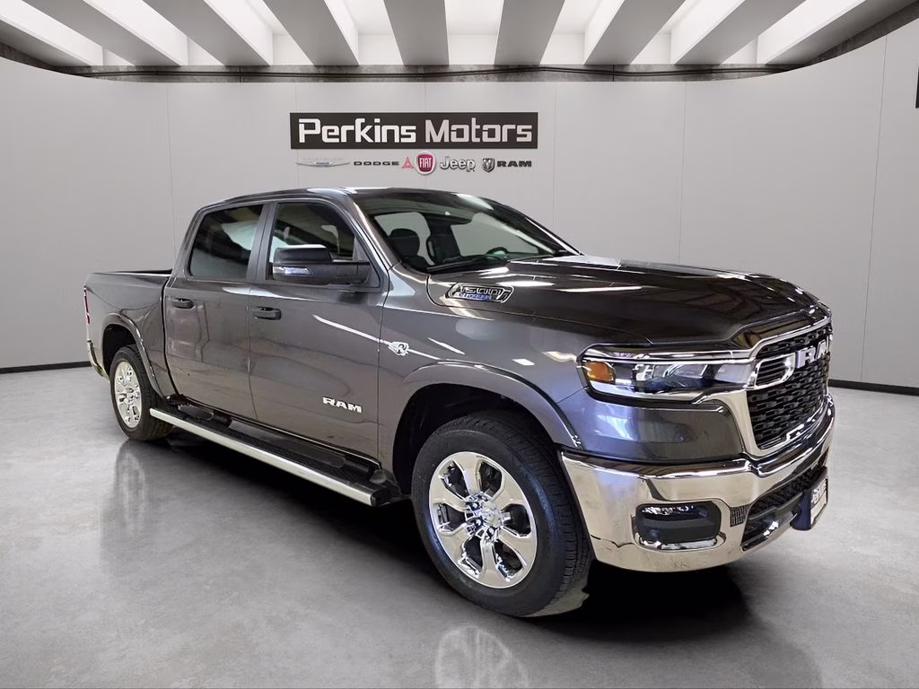 2026 Granite Crystal Metallic Clearcoat Ram 1500 Big Horn/Lone Star 4X4 Truck