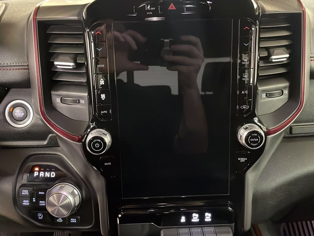 2025 Bright White Clearcoat Ram 1500 Rebel 4X4 Truck