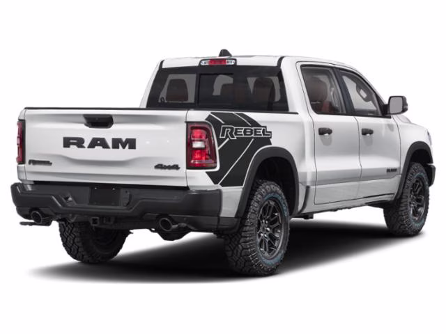 2025 Bright White Clearcoat Ram 1500 Rebel 4X4 Truck