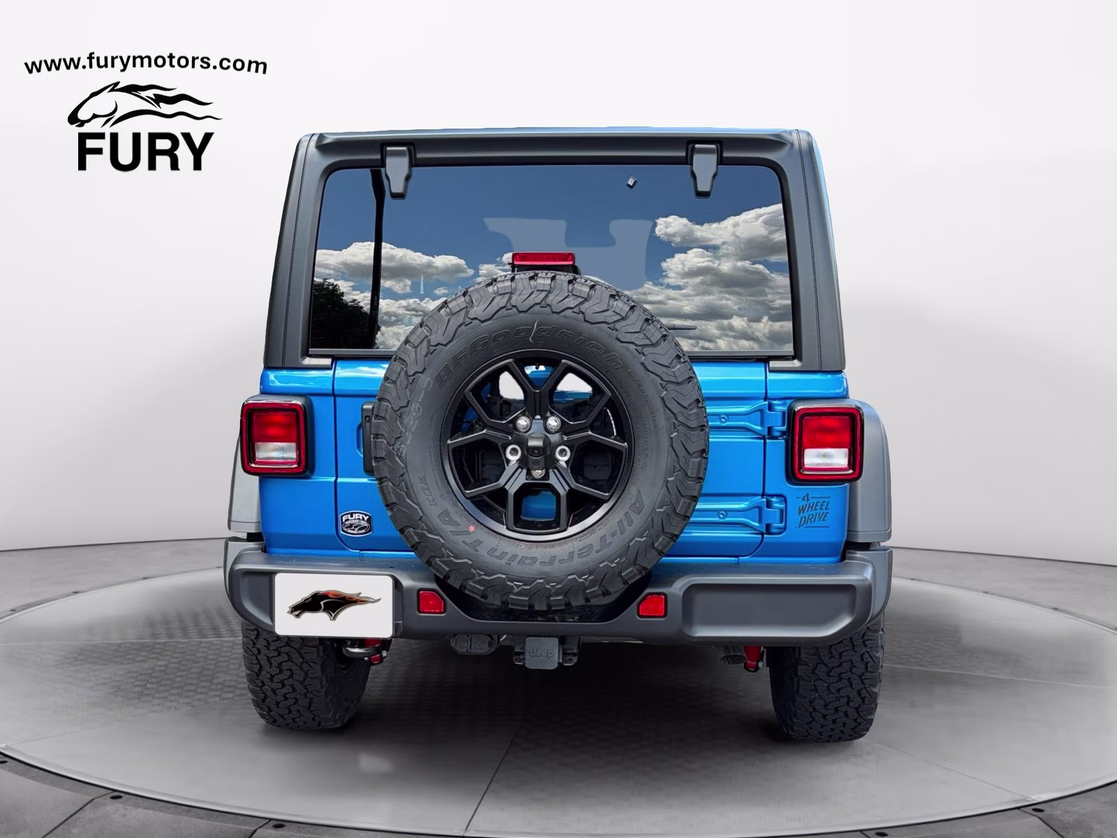 2026 Hydro Blue Pearl Coat Jeep Wrangler Willys 4X4 SUV