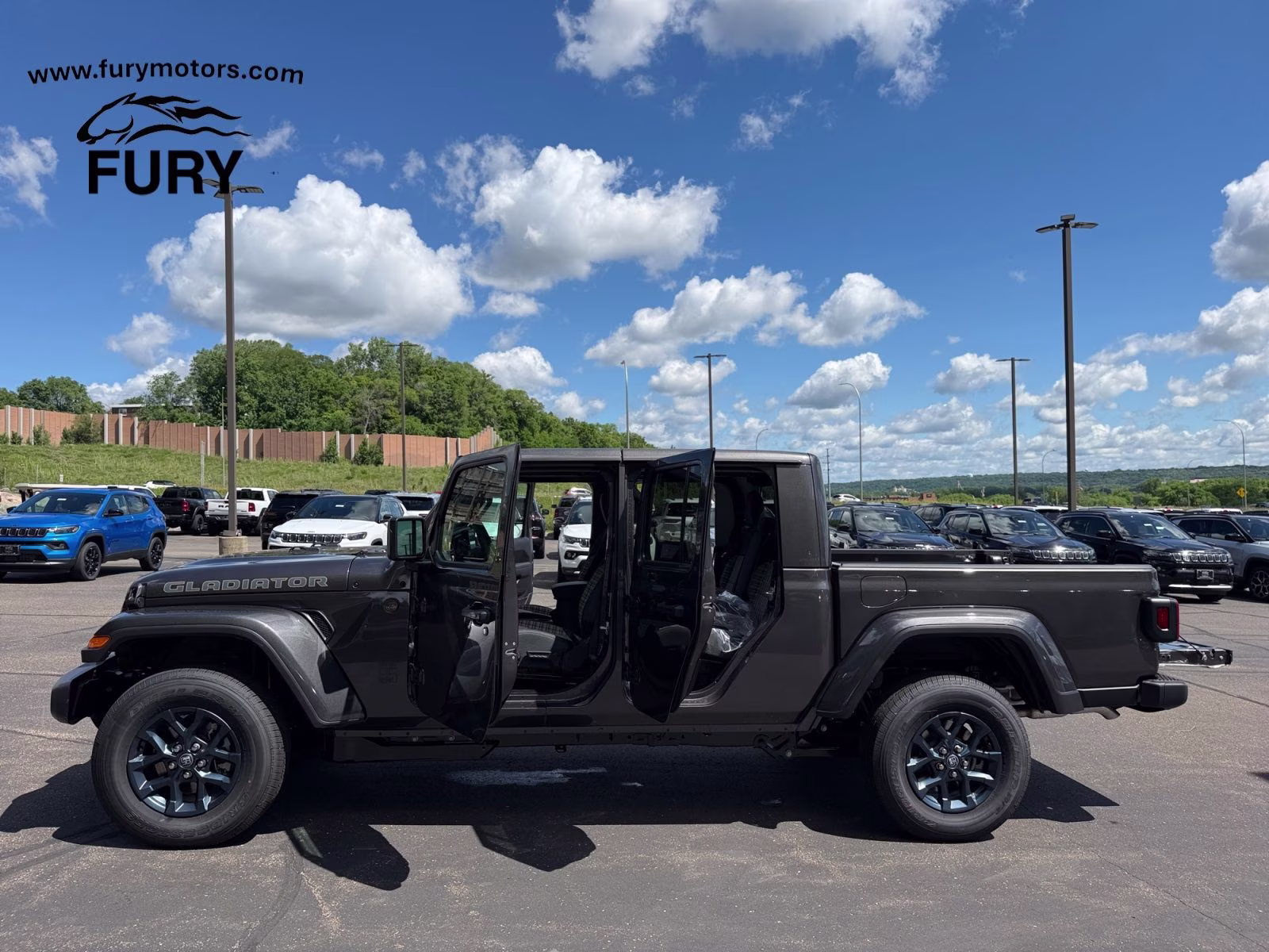 2026 Granite Crystal Metallic Clearcoat Jeep Gladiator 85th Anniversary Edition 4X4 Truck