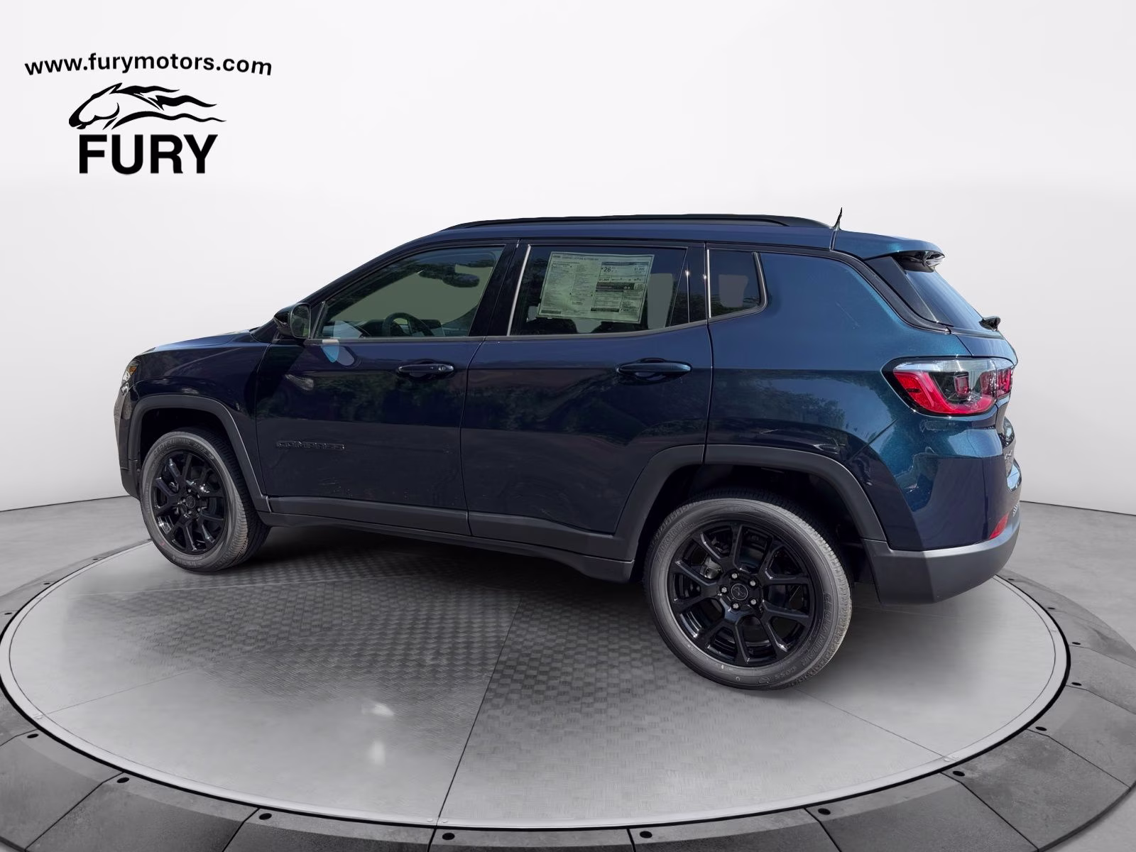 2026 Fathom Blue Pearl Coat Jeep Compass Latitude 4X4 SUV