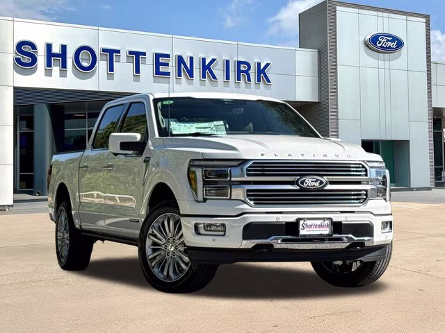 2026 White Ford F-150 Platinum 4X4 Truck