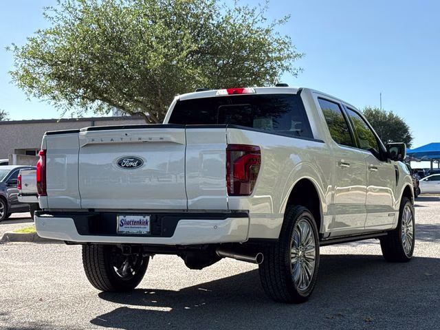 2026 White Ford F-150 Platinum 4X4 Truck