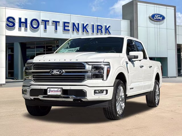 2026 White Ford F-150 Platinum 4X4 Truck