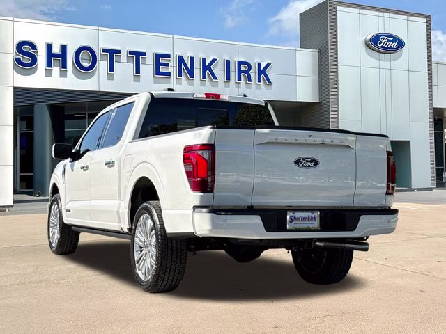 2026 White Ford F-150 Platinum 4X4 Truck