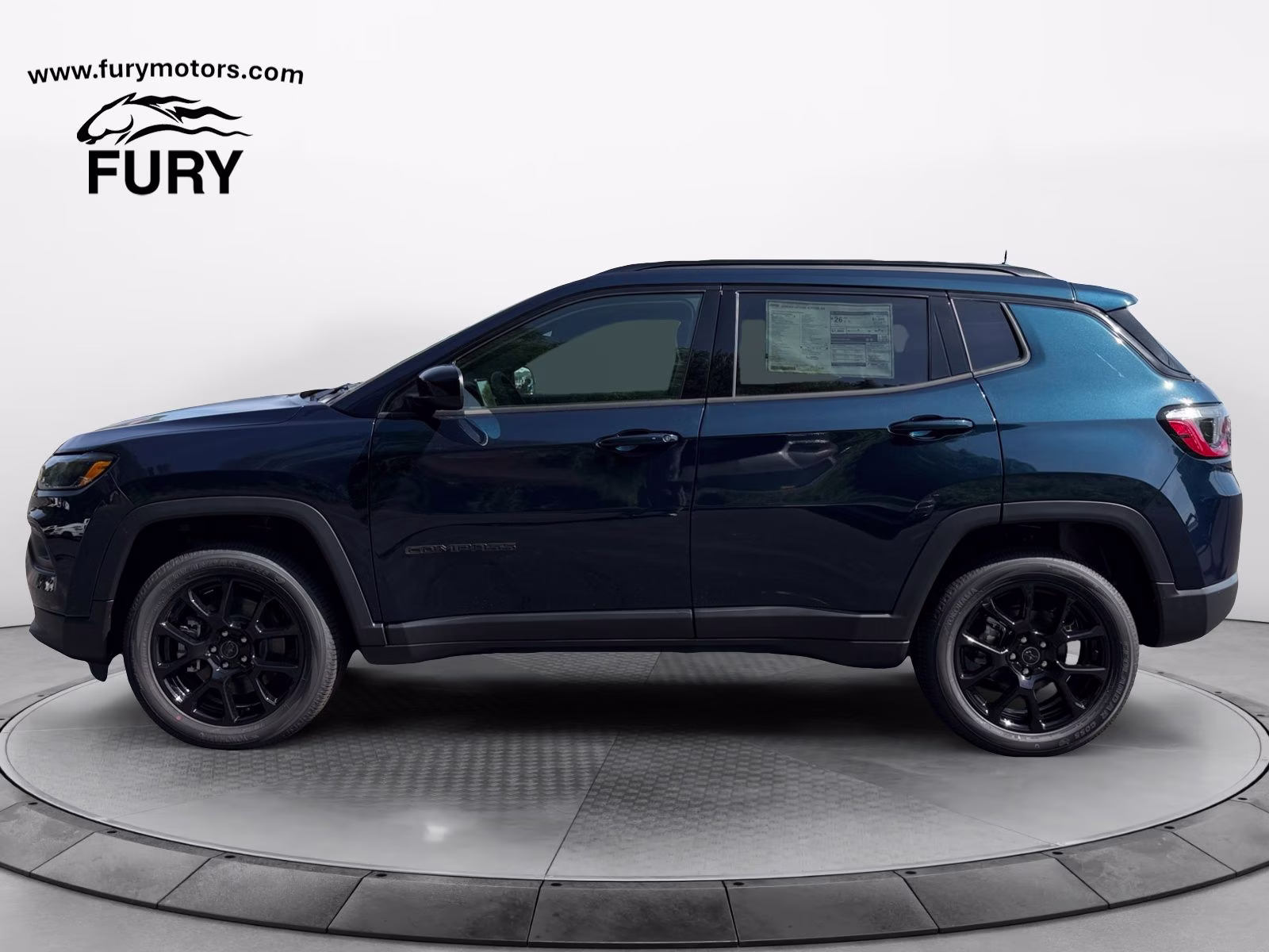2026 Fathom Blue Pearl Coat Jeep Compass Latitude 4X4 SUV