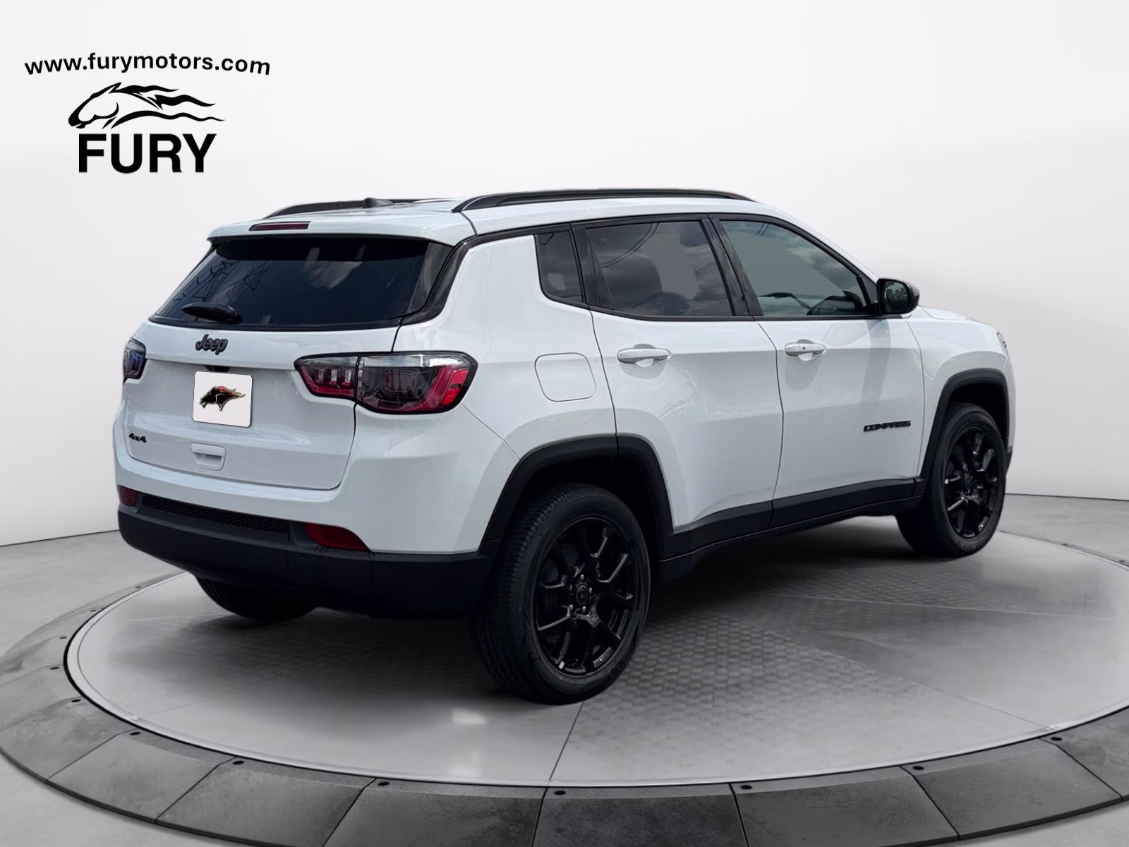 2026 Bright White Clearcoat Jeep Compass Latitude 4X4 SUV