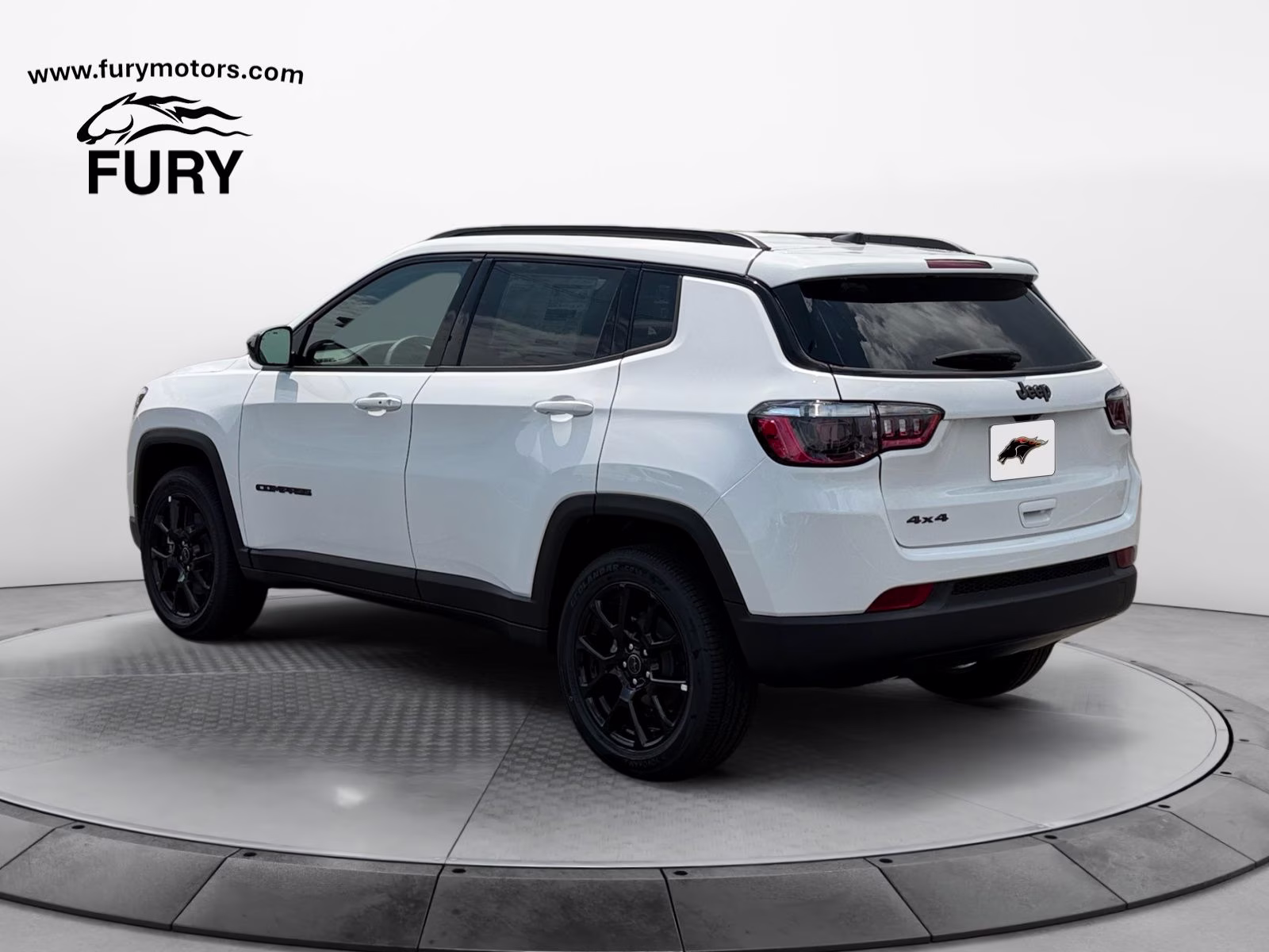 2026 Bright White Clearcoat Jeep Compass Latitude 4X4 SUV